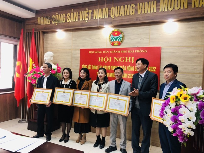 Hội Nông dân Hải Phòng: Tổng kết công tác hội và phong trào nông dân năm 2022, triển khai phương hướng, nhiệm vụ năm 2023. - Ảnh 2.