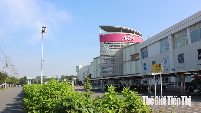 Siêu thị Aeon Mall ở TP.Thuận An (Bình Dương). Ảnh: Trần Khánh