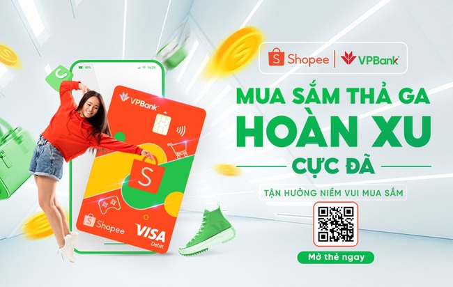 Ra mắt Thẻ ghi nợ Quốc tế VPBank Shopee – quà tặng cho các tín đồ mua sắm - Ảnh 1.