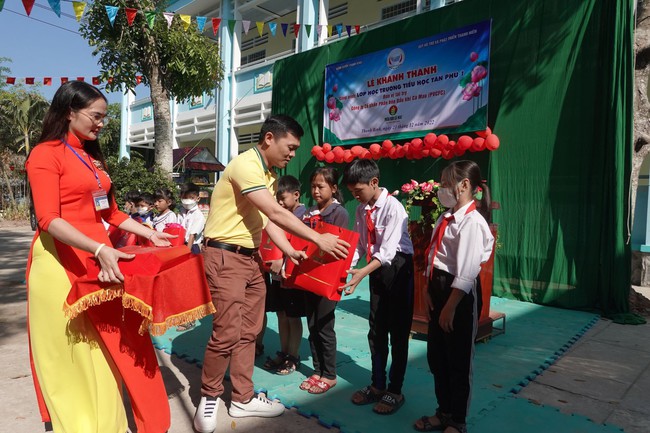 Phân bón Cà Mau khánh thành thêm 6 phòng học mới tại Đồng Tháp - Ảnh 5.