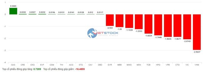 Hàng trăm mã nằm sàn, VN-Index &quot;tụt áp&quot; hơn 35 điểm - Ảnh 3.