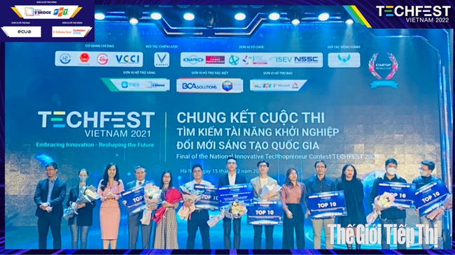 10 giải pháp công nghệ nổi bật tại Techfest Việt Nam 2022. Ảnh: Trần Khánh