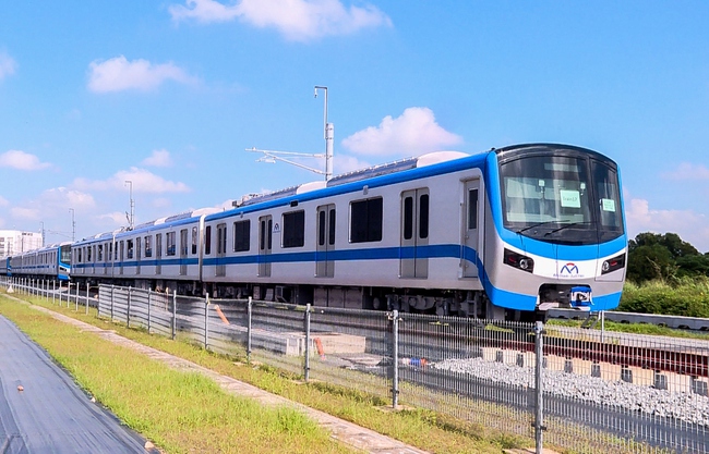 TP.HCM: Tàu metro số 1 đã sẵn sàng chạy thử nghiệm - Ảnh 1.