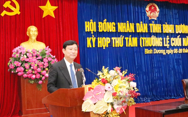 Ông Võ Văn Minh – Chủ tịch UBND tỉnh Bình Dương. Ảnh: T.L