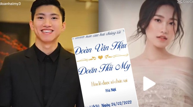 Đoàn Văn Hậu bí mật tổ chức đám cưới với Top 10 Hoa hậu Việt Nam? - Ảnh 1.