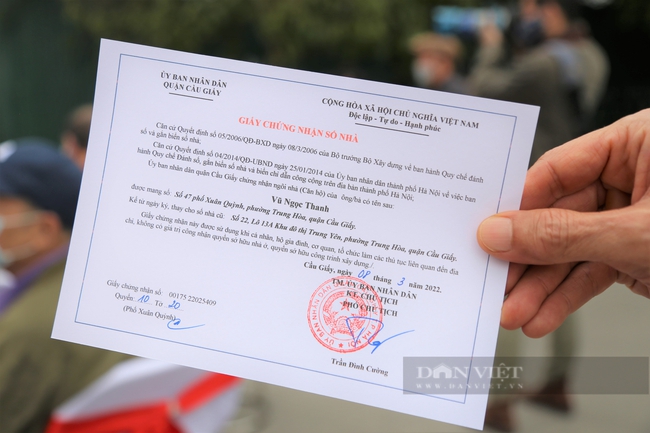 Công dân Thủ đô tự hào khi địa chỉ nhà có tên Lưu Quang Vũ - Xuân Quỳnh - Ảnh 3.