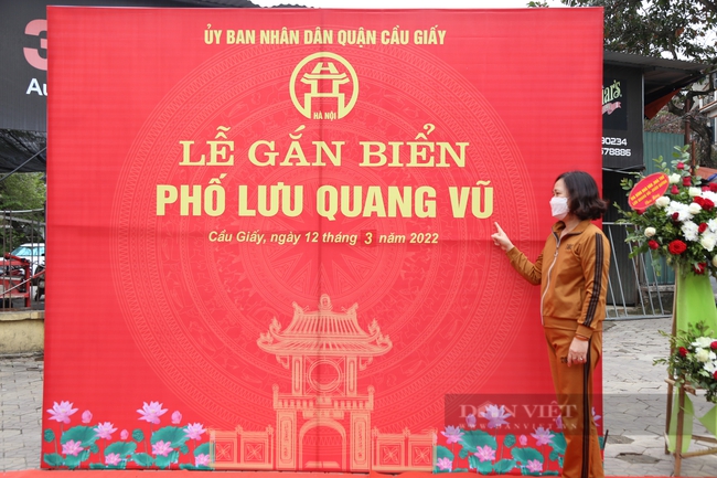 Công dân Thủ đô tự hào khi địa chỉ nhà có tên Lưu Quang Vũ - Xuân Quỳnh - Ảnh 4.