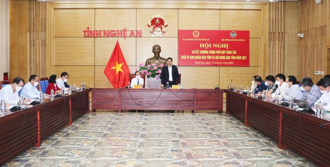 Chương trình phối hợp giữa UBND tỉnh và Hội Nông dân tỉnh Nghệ An: Một năm, một chặng đường giúp nông dân phát triển - Ảnh 1.