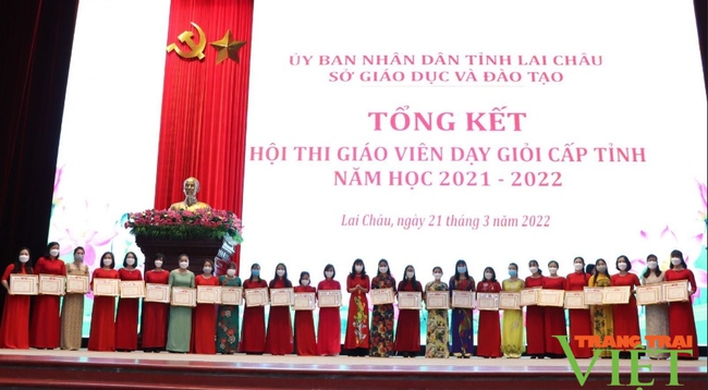 Lai Châu: 586 giáo viên được công nhận Giáo viên dạy giỏi cấp tỉnh - Ảnh 3.