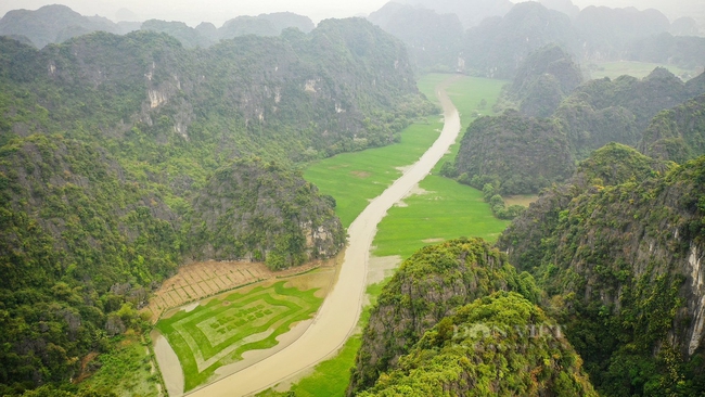 Chiêm ngưỡng “Cờ hội-sắc vàng Tam Cốc” ở  Ninh Bình - Ảnh 1.