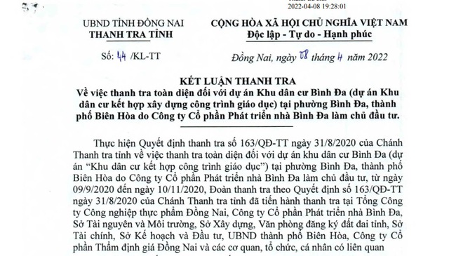 Đường đi của dự án Bình Đa khiến loạt cựu Phó Chủ tịch tỉnh Đồng Nai bị “điểm tên” ra sao? - Ảnh 4.