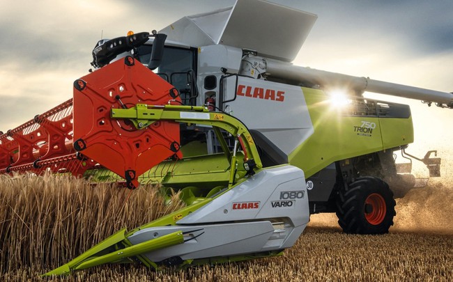 Claas Trion: Máy gặt đập liên hợp 'đỉnh cao' nhất thế giới 2022 - Ảnh 3.