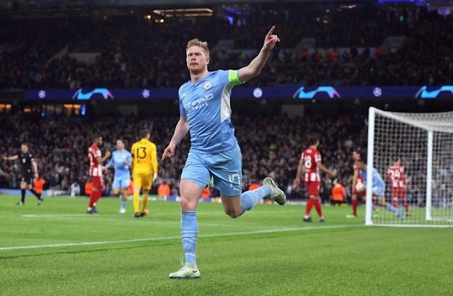 Giúp Man City hạ Atletico, De Bruyne tạo ra thống kê khiến tất cả ngả mũ - Ảnh 1.