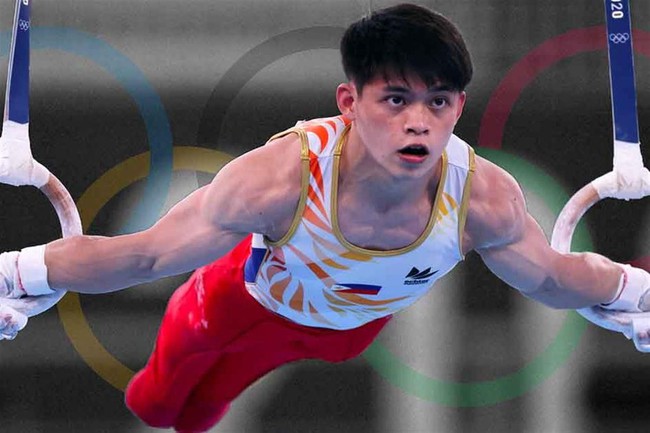 Carlos Yulo hướng tới mục tiêu 7 huy chương vàng môn thể dục dụng cụ - Ảnh 1.