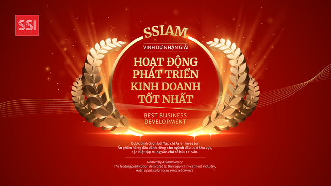 SSIAM nhận giải &quot;Hoạt động phát triển kinh doanh tốt nhất&quot; của Tạp chí Asian Investor - Ảnh 3.