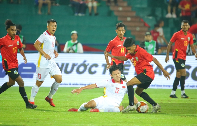 2 bàn thắng bị từ chối vì việt vị trận U23 Việt Nam – U23 Đông Timor: Trọng tài sai! - Ảnh 1.