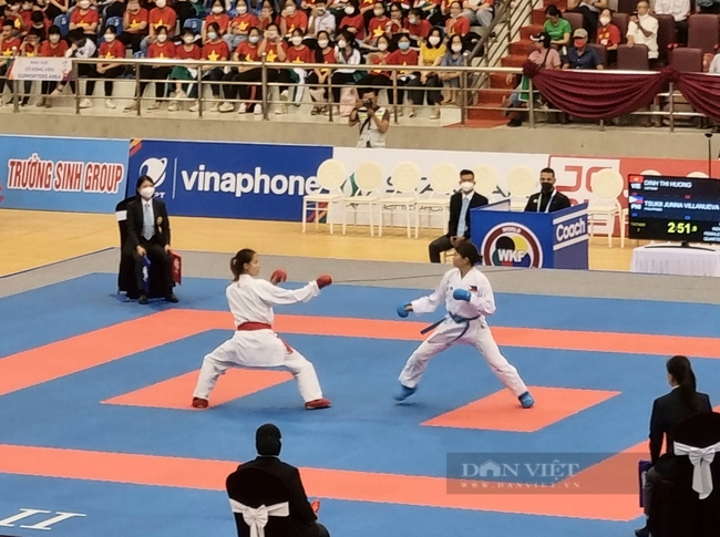 Sôi nổi ngày đầu diễn ra môn Karate SEA Games 31 tại Ninh Bình - Ảnh 4.