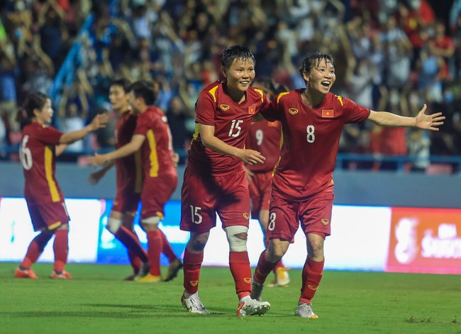 Thắng thuyết phục Myanmar, ĐT nữ Việt Nam giành quyền vào chung kết SEA Games - Ảnh 1.