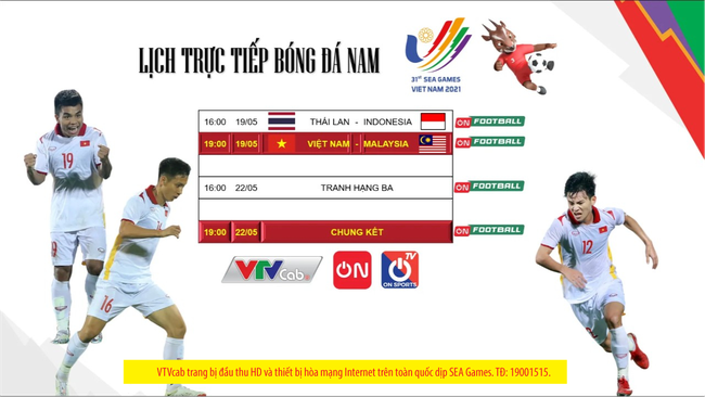 Xem trực tiếp U23 Việt Nam - U23 Malaysia ở kênh nào? - Ảnh 1.