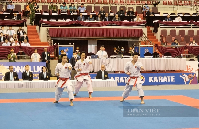 Ngày cuối môn Karate tại Ninh Bình thêm vàng về cho Việt Nam - Ảnh 3.