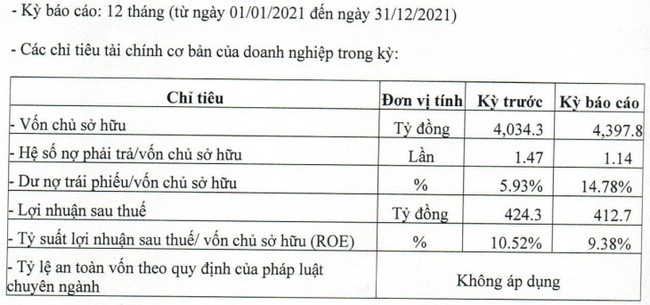 Đầu tư Thành Thành Công: Năm 2021 lãi sau thuế giảm nhẹ đạt gần 413 tỷ đồng - Ảnh 1.