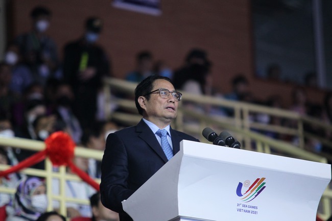 Thủ tướng Phạm Minh Chính chính thức tuyên bố bế mạc SEA Games 31 - Ảnh 1.
