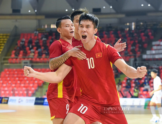 Sharing the same table with Japan, Vietnamese futsal is 