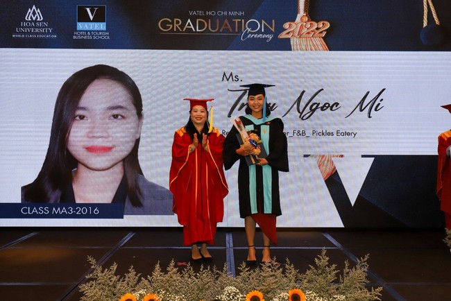 Đại học Hoa Sen tổ chức lễ tốt nghiệp cho sinh viên chương trình Vatel - Ảnh 1.