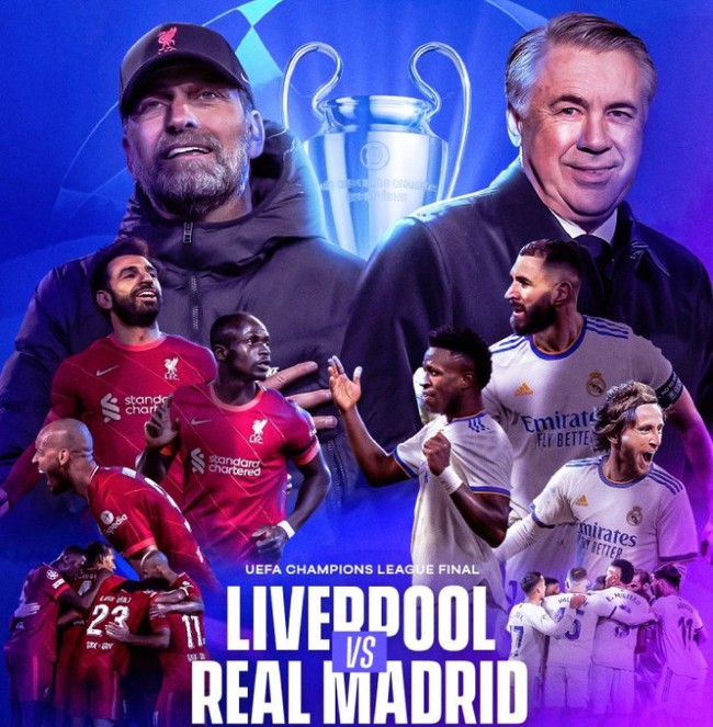 Trận chung kết Champions League 2021/2022 giữa Liverpool và Real Madrid diễn ra khi nào, ở đâu? - Ảnh 2.