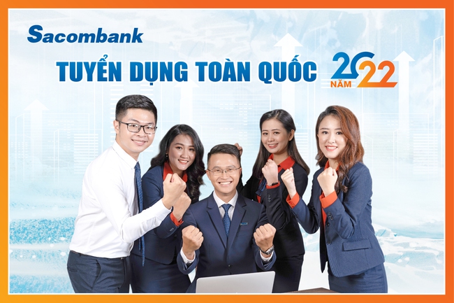 Sacombank tuyển dụng tập trung 300 nhân sự trên toàn quốc - Ảnh 2.