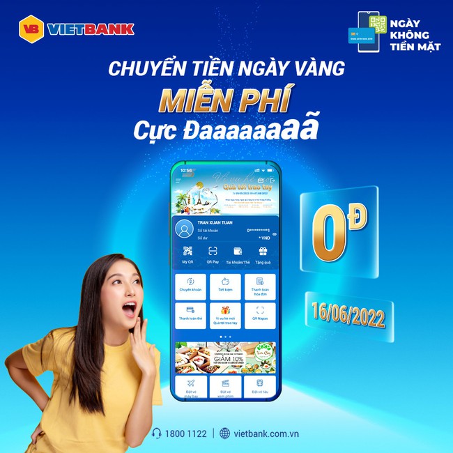 Vietbank dành nhiều ưu đãi cho khách hàng trong “Ngày không tiền mặt” - Ảnh 1.