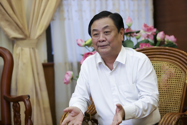 Bộ trưởng Lê Minh Hoan: “Chạm, kết nối” - hướng tới nền nông nghiệp xanh- Ảnh 1.