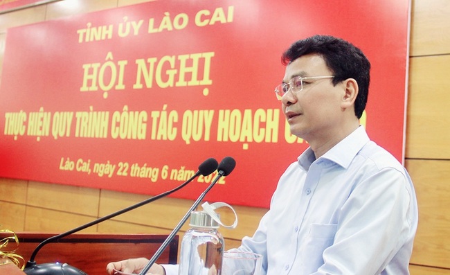 Lào Cai: Tổ chức Hội nghị thực hiện quy trình công tác quy hoạch cán bộ - Ảnh 1.
