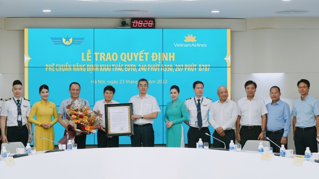 Cục Hàng không cấp phép khai thác tầm bay mở rộng cho Vietnam Airlines - Ảnh 1.