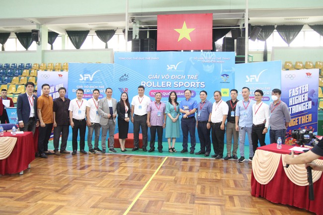 Hơn 300 VĐV dự giải vô địch trẻ Roller Sports toàn quốc 2022 - Ảnh 2.
