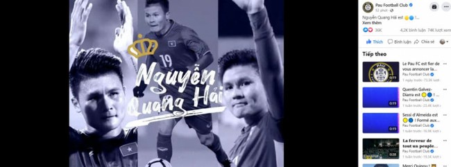 Quang Hải đi vào lịch sử Pau FC - Ảnh 3.