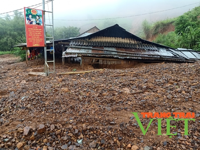 Điện Biên: Mưa lớn kéo dài gây thiệt hại nhiều tài sản của Nhà nước và Nhân dân   - Ảnh 4.