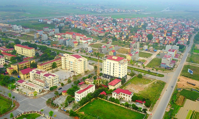 Huyện Mê Linh đạt chuẩn Nông thôn mới - Ảnh 1.