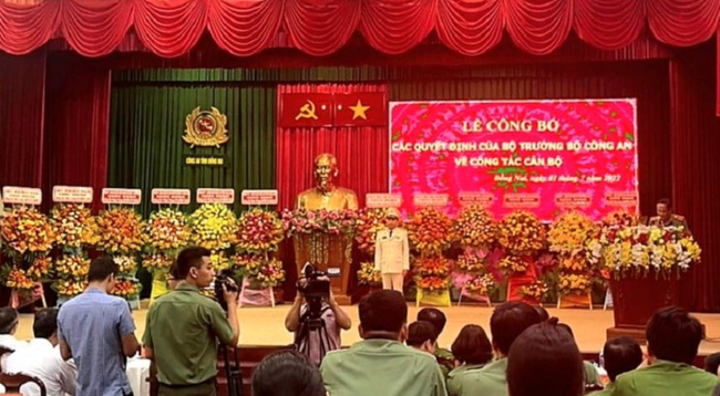 Thiếu tướng Nguyễn Sỹ Quang - Phó Giám đốc Công an TP.HCM trở thành Giám đốc Công an tỉnh Đồng Nai - Ảnh 1.