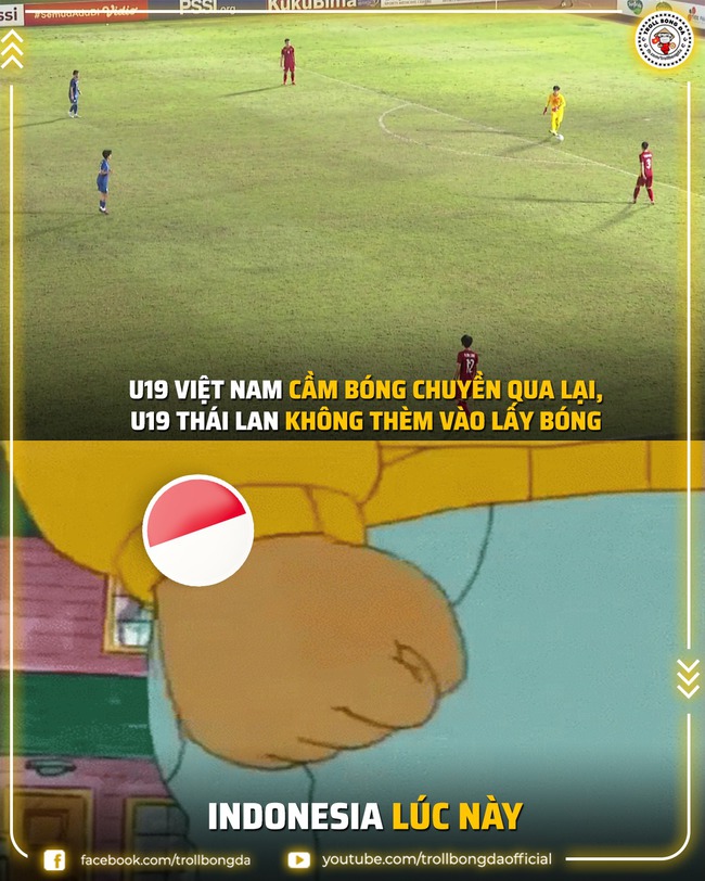 ẢNH CHẾ: U19 Việt Nam - U19 Thái Lan từ thù thành bạn, U19 Indonesia khóc ròng - Ảnh 12.