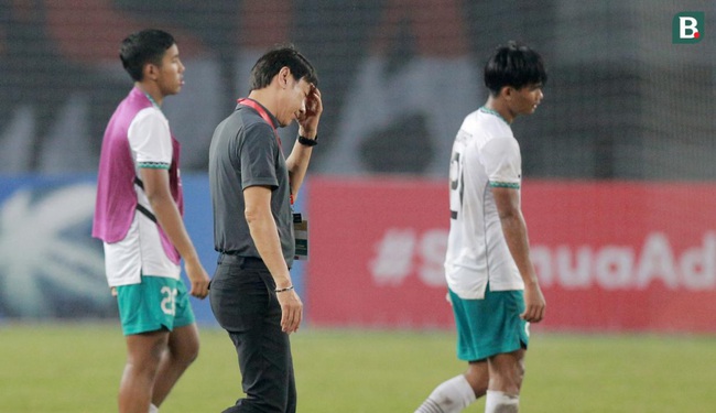HLV Shin Tae-yong bật khóc nức nở khi biết U19 Việt Nam hòa U19 Thái Lan - Ảnh 1.