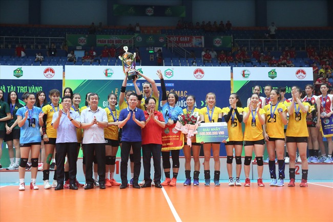 Geleximco Thái Bình vô địch giải bóng chuyền Vô địch quốc gia 2022 - Ảnh 1.