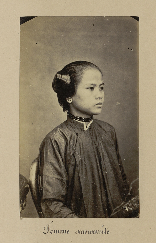 Vẻ đẹp của thiếu nữ Việt hơn 100 năm trước - Ảnh 1.