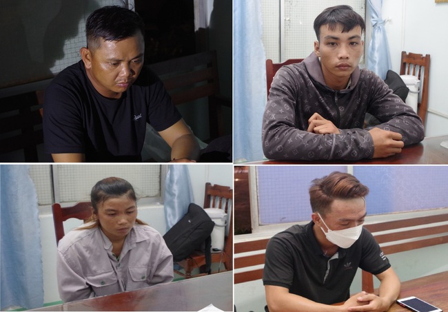 Bắt 4 đối tượng trộm cắp sắt thép thi công cao tốc Bắc –Nam qua Ninh Thuận - Ảnh 1.