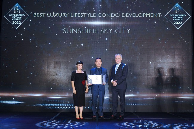 Sunshine Sky City giành chiến thắng vang dội tại Dot Property Vietnam Awards 2022 - Ảnh 1.