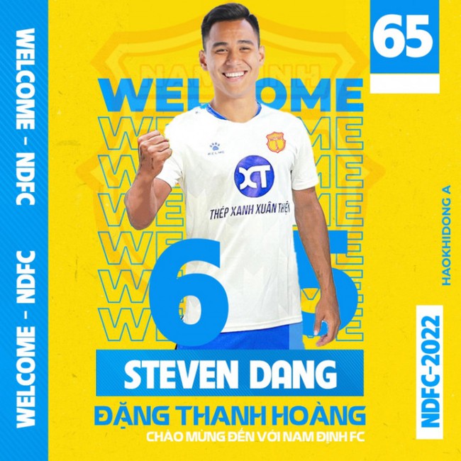 CLB Nam Định chiêu mộ cầu thủ Việt kiều từng khoác áo HAGL - Ảnh 1.