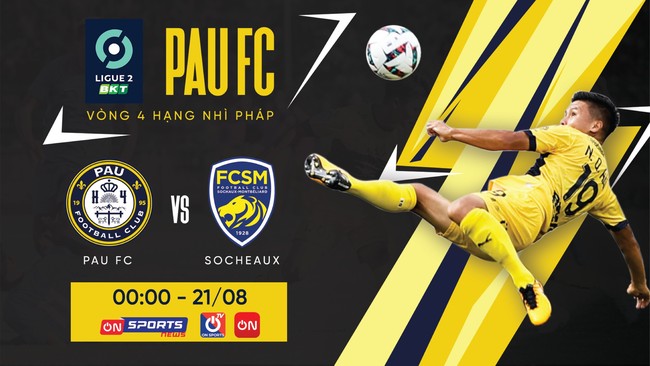 Link xem trực tiếp Pau FC vs Sochaux - Ảnh 2.