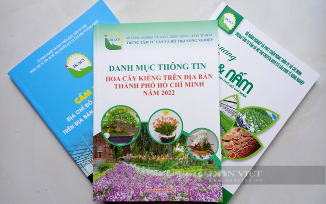 Danh mục thông tin hoa, cây kiểng trên địa bàn TP.HCM 2022. Ảnh: Trần Khánh