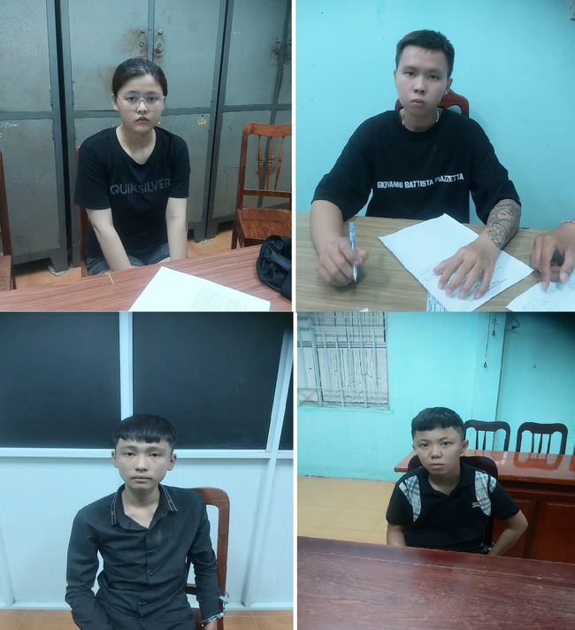 Bắt 4 nam thanh nữ tú từ TP.HCM ra Ninh Thuận cướp giật tài sản - Ảnh 1.