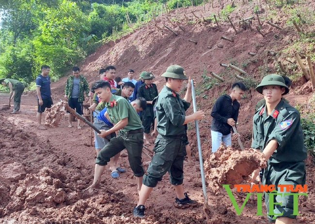 Mường Nhé: Chủ động khắc phục hậu quả thiên tai   - Ảnh 1.